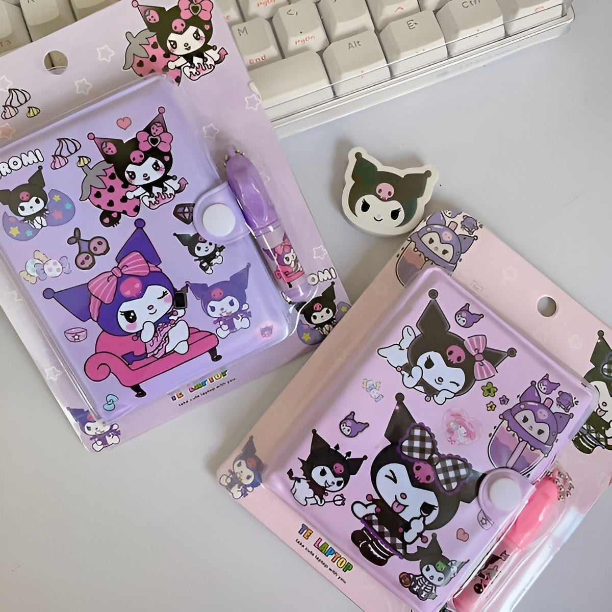 Mini Diary with Pen - Kuromi - Tinyminymo
