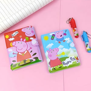 Mini Diary with Pen - Peppa Pig - Tinyminymo