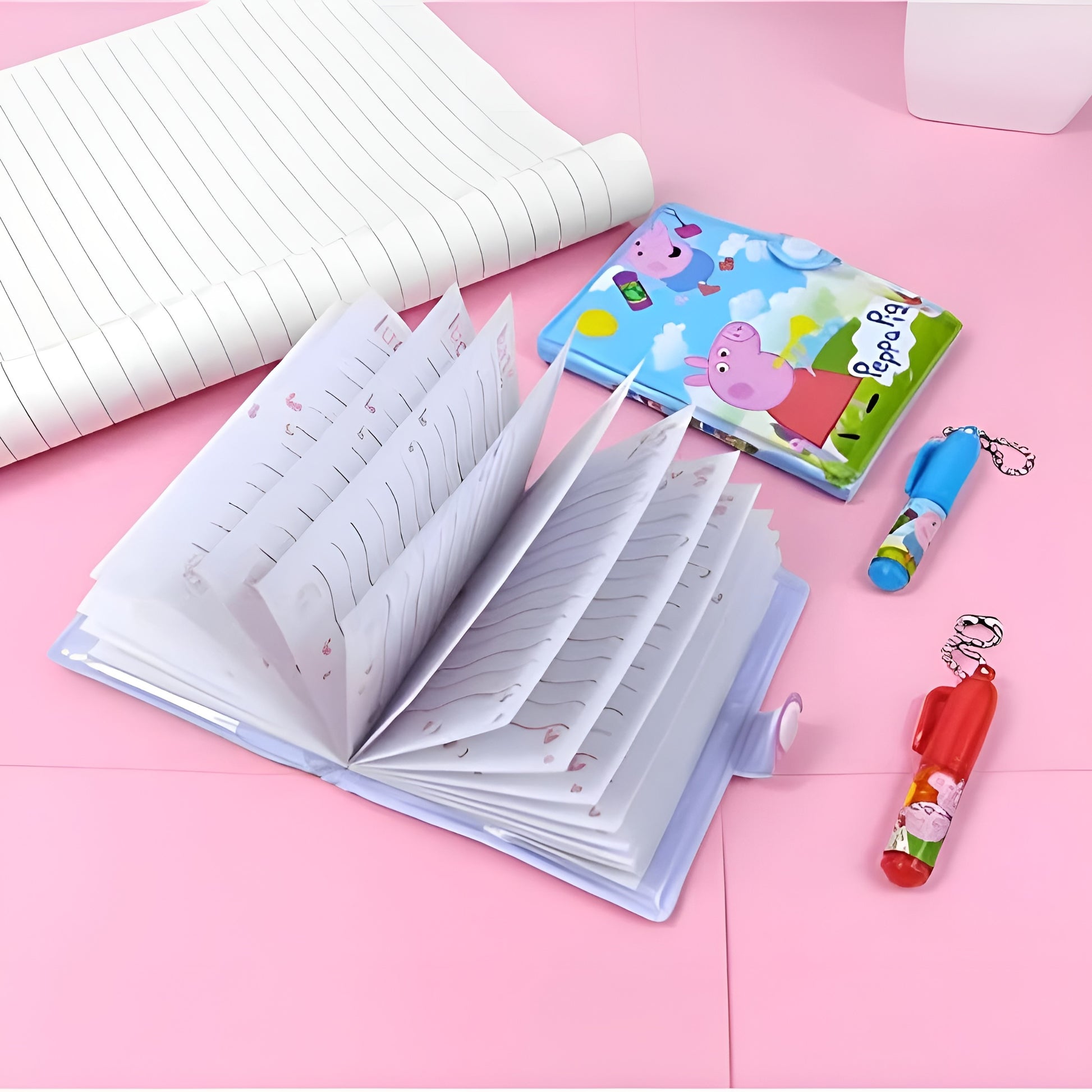 Mini Diary with Pen - Peppa Pig - Tinyminymo