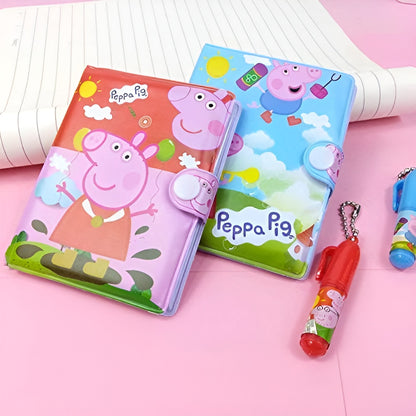 Mini Diary with Pen - Peppa Pig - Tinyminymo