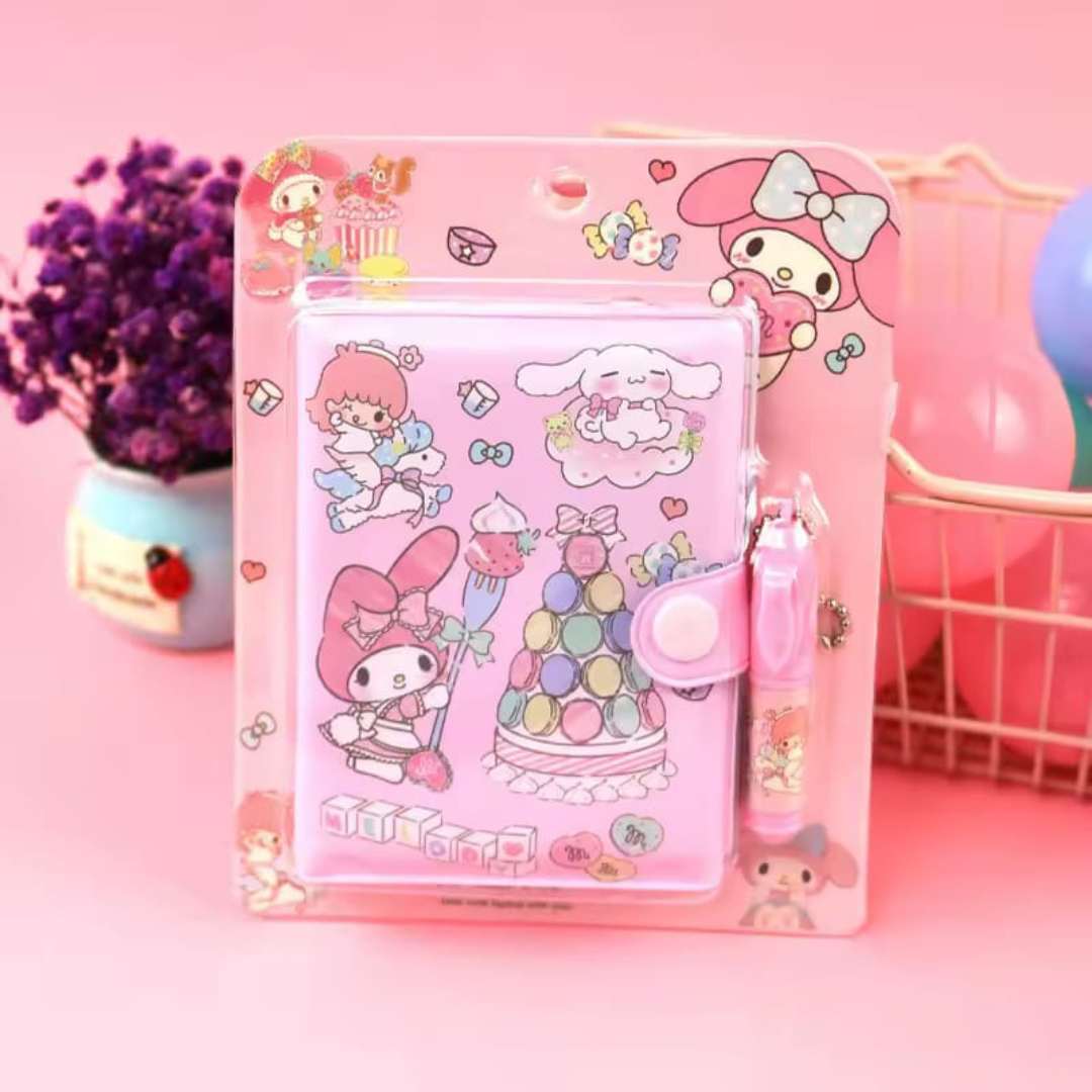 Mini Diary with Pen - Sanrio - Tinyminymo
