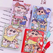 Load image into Gallery viewer, Mini Diary with Pen - Shinchan - Tinyminymo
