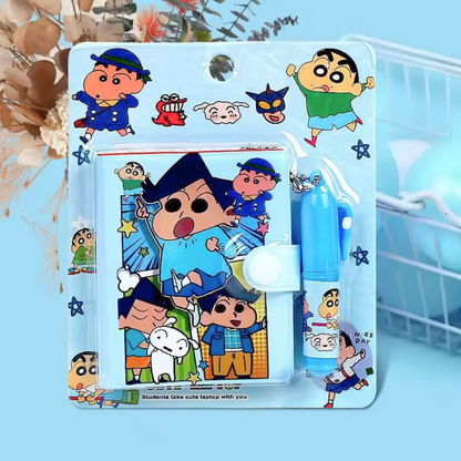 Mini Diary with Pen - Shinchan - Tinyminymo