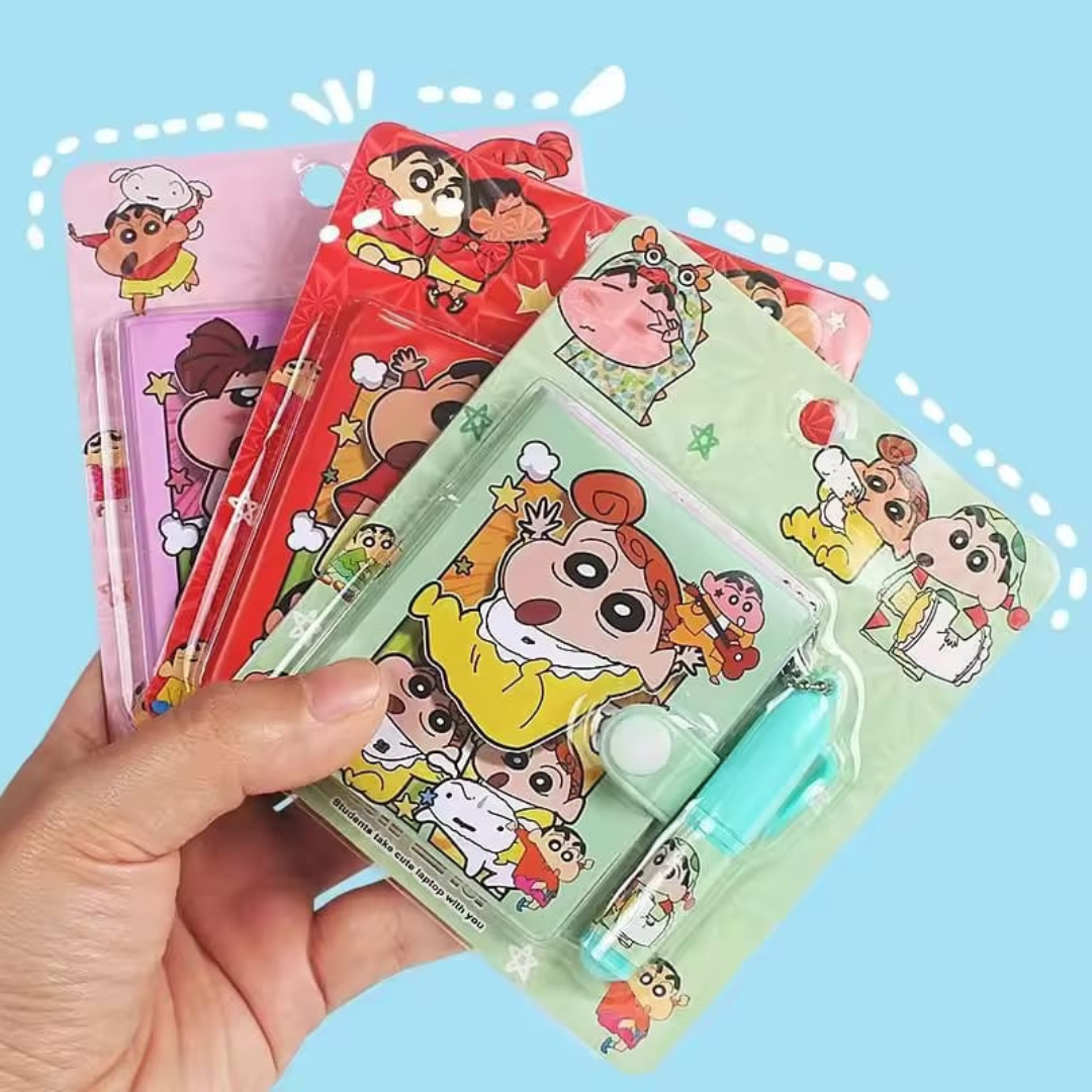 Mini Diary with Pen - Shinchan - Tinyminymo