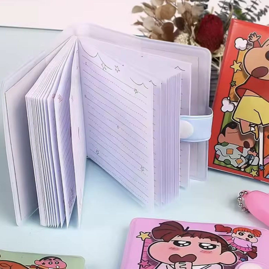 Mini Diary with Pen - Shinchan - Tinyminymo