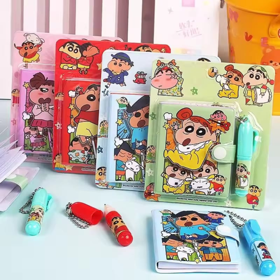 Mini Diary with Pen - Shinchan - Tinyminymo