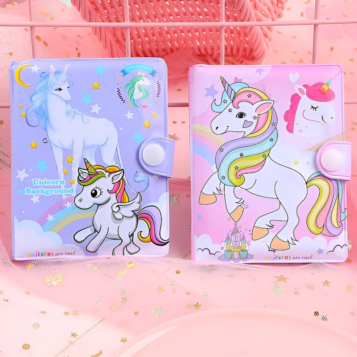 Mini Diary with Pen - Unicorn - TinyMinyMo