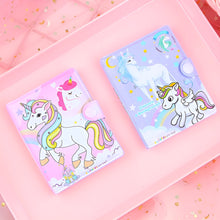 Load image into Gallery viewer, Mini Diary with Pen - Unicorn - TinyMinyMo
