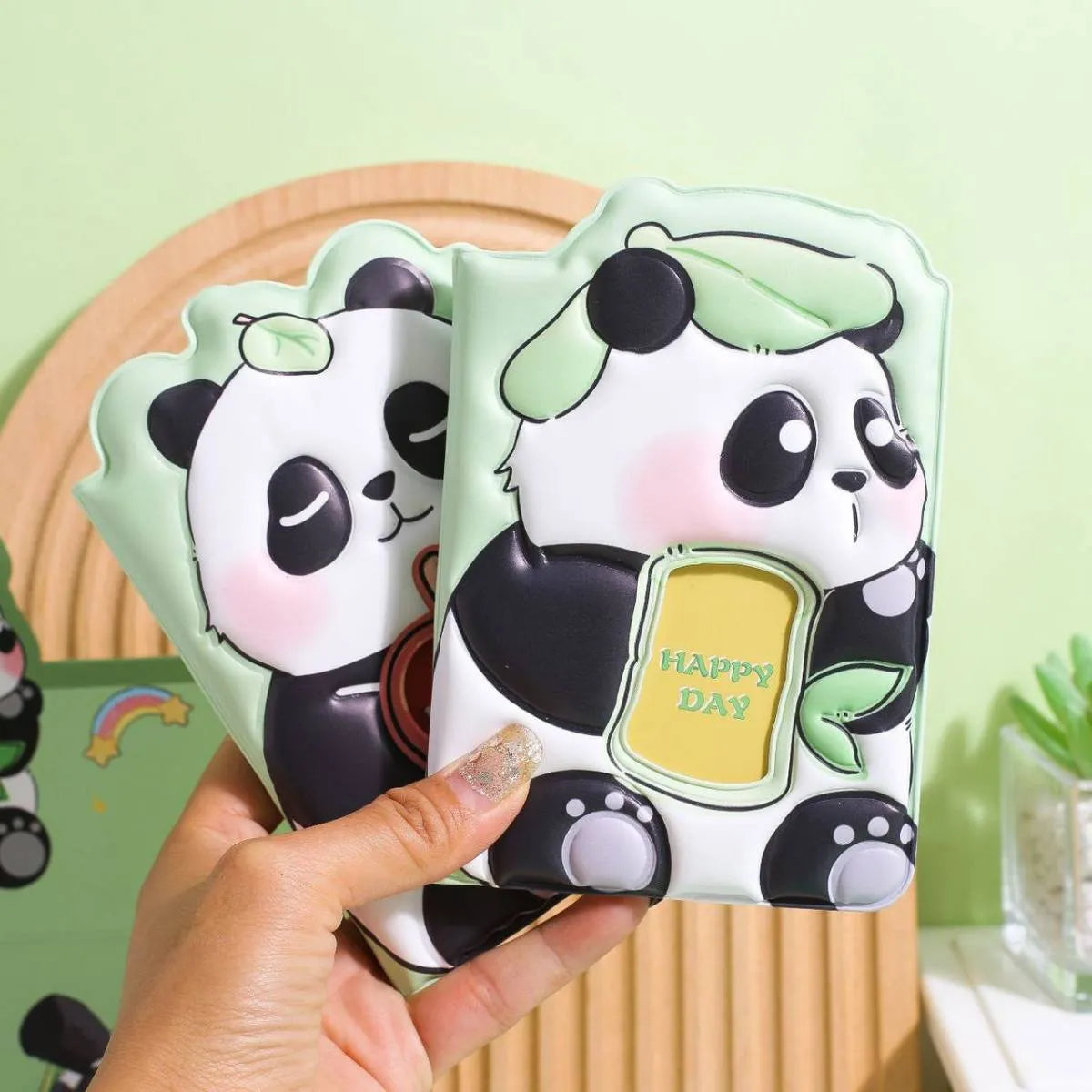 Two Mini Handbag Panda Design Diary - Tinyminymo
