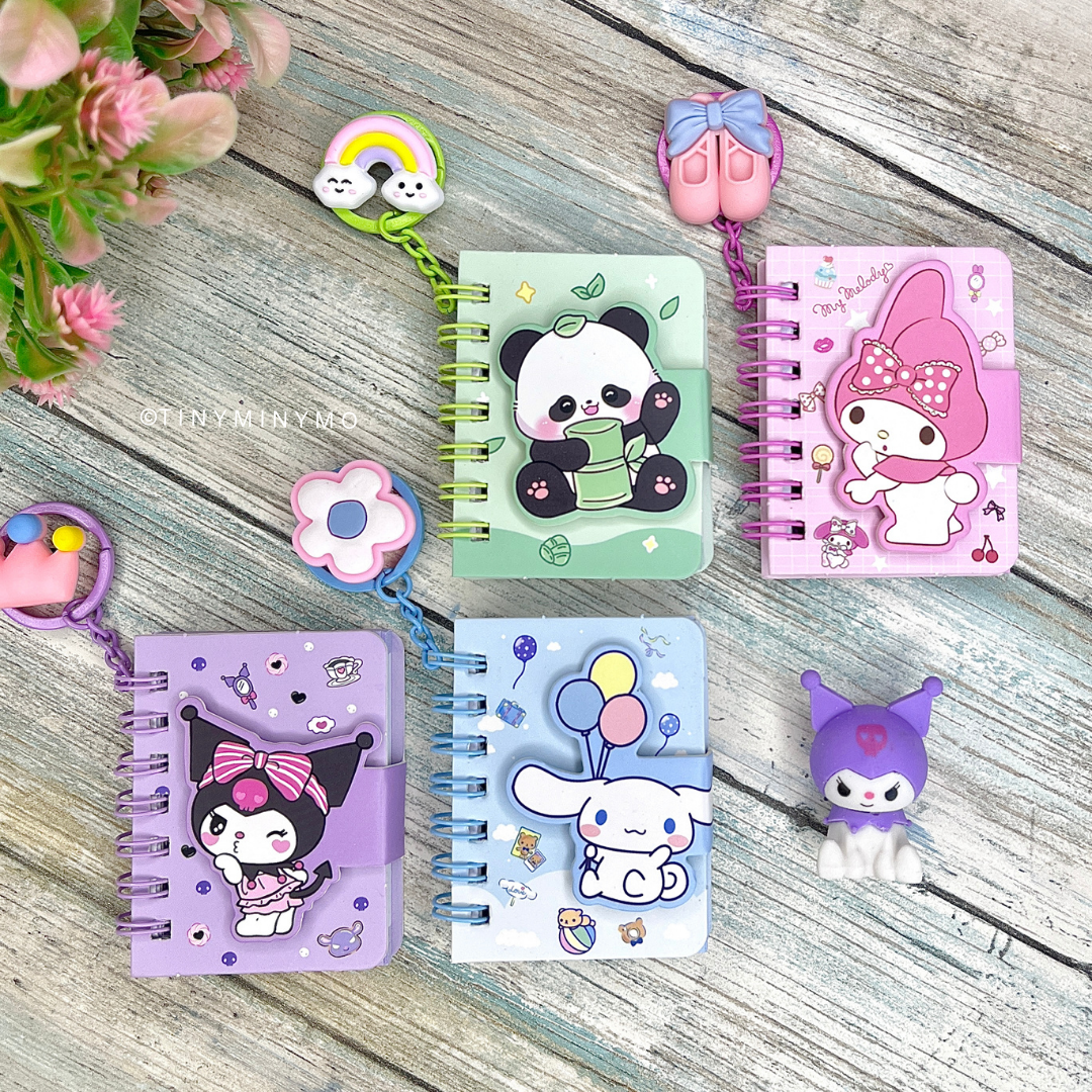 Mini Keychain Pocket Diary - Tinyminymo