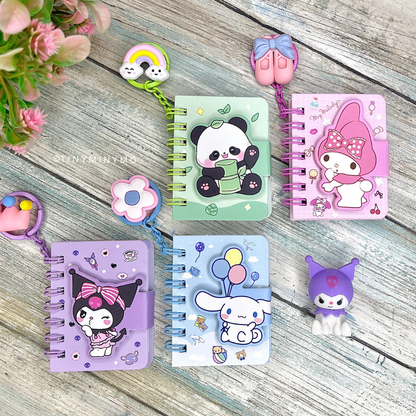 Mini Keychain Pocket Diary - Tinyminymo