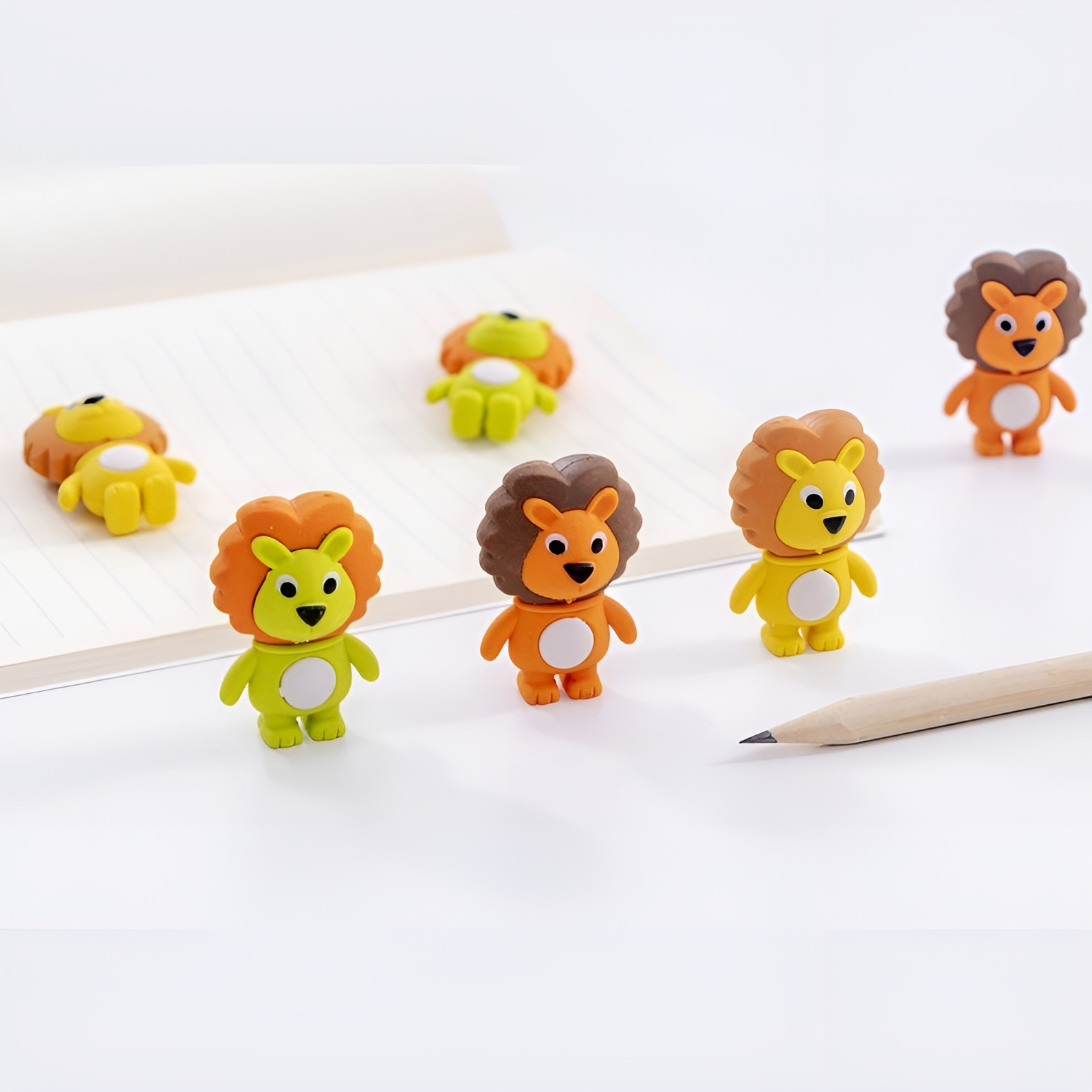Mini Lion Eraser - Tinyminymo