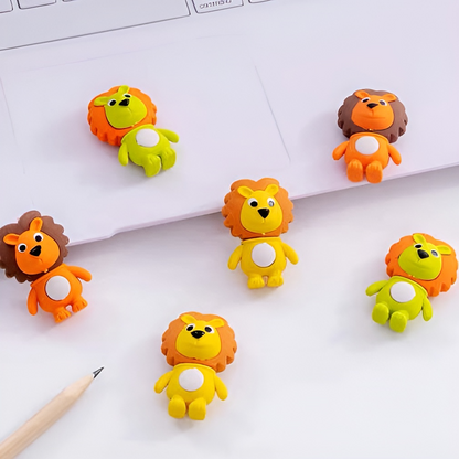 Mini Lion Eraser - Tinyminymo