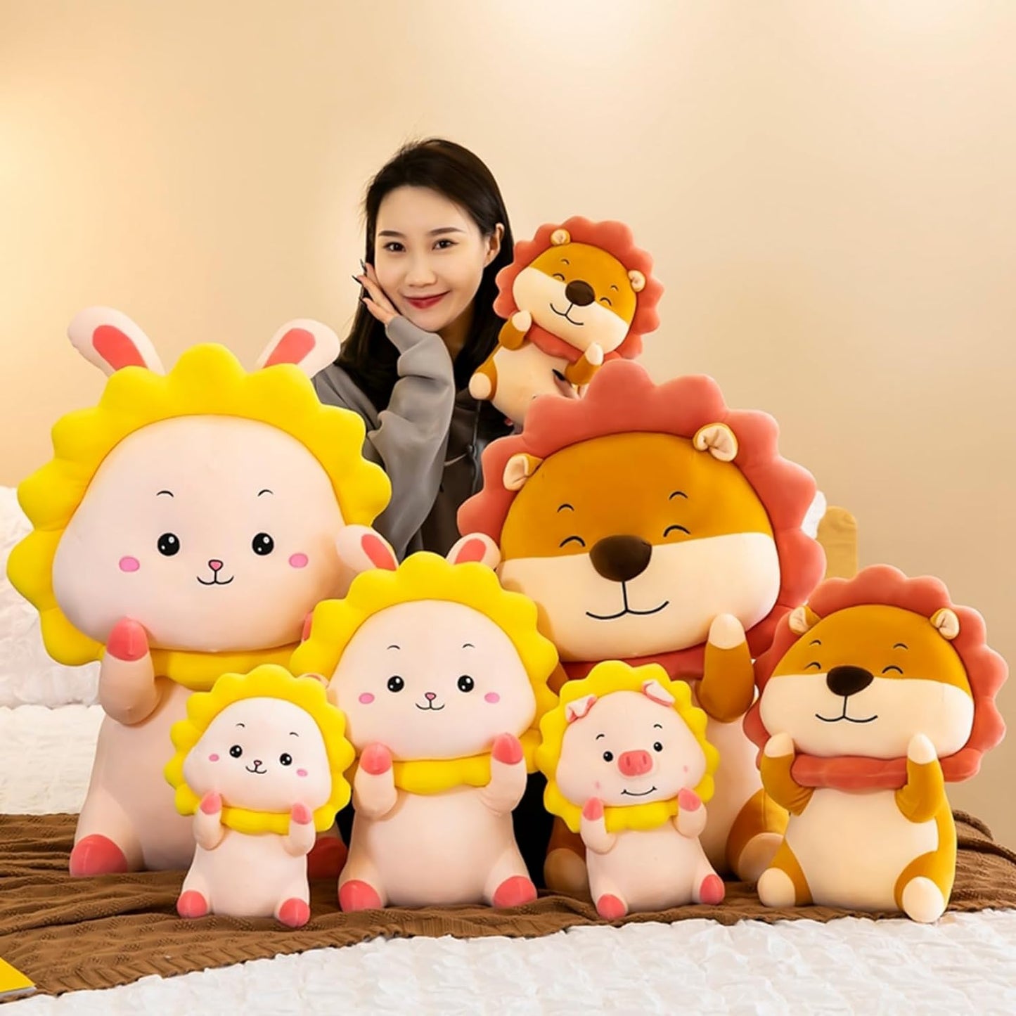 Mini Lion Soft Toy - Tinyminymo