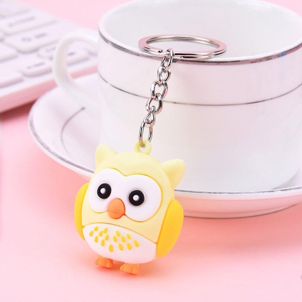Mini Owl Keychain without Lanyard - Tinyminymo