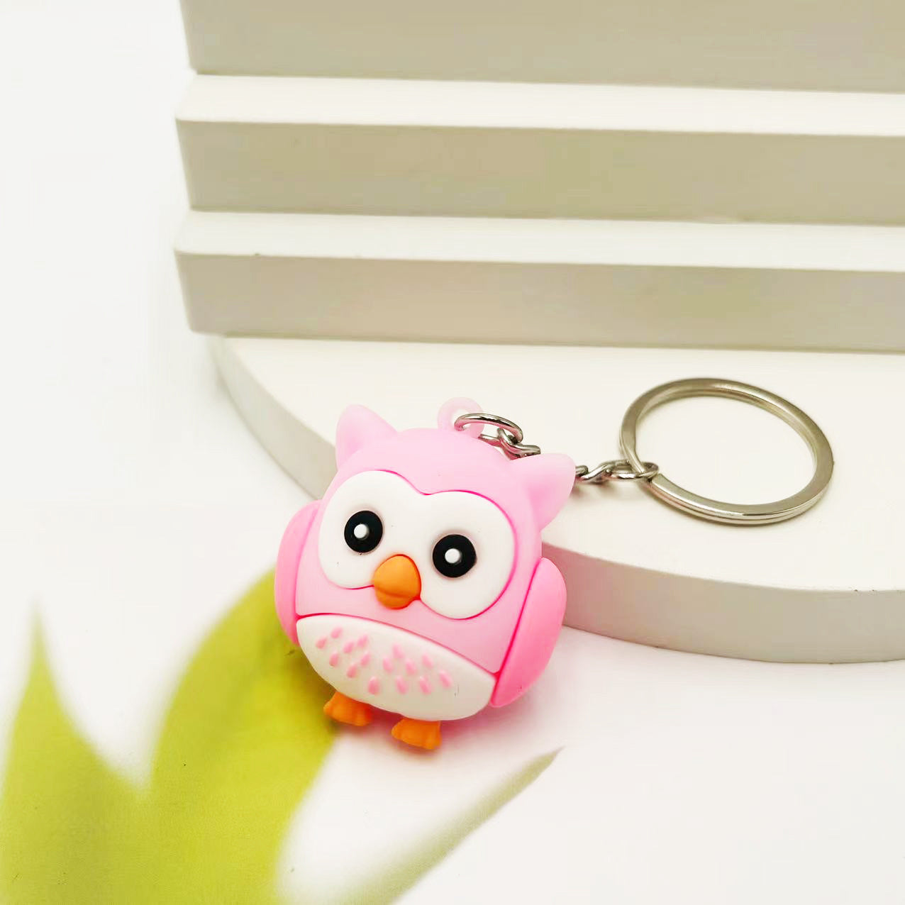 Mini Owl Keychain without Lanyard - Tinyminymo