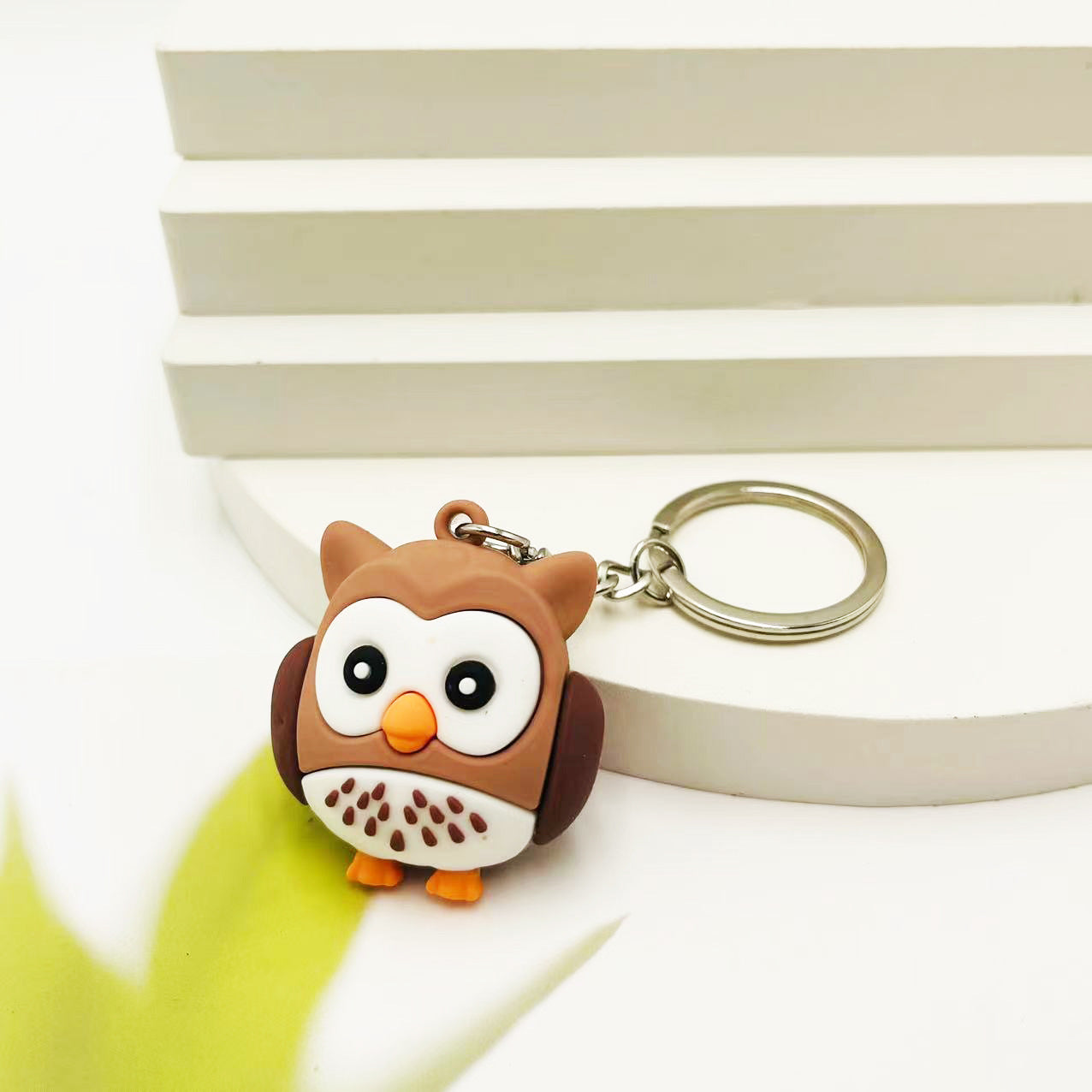 Mini Owl Keychain without Lanyard - Tinyminymo