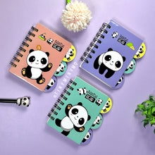 Load image into Gallery viewer, Mini Panda Spiral Diary - Tinyminymo
