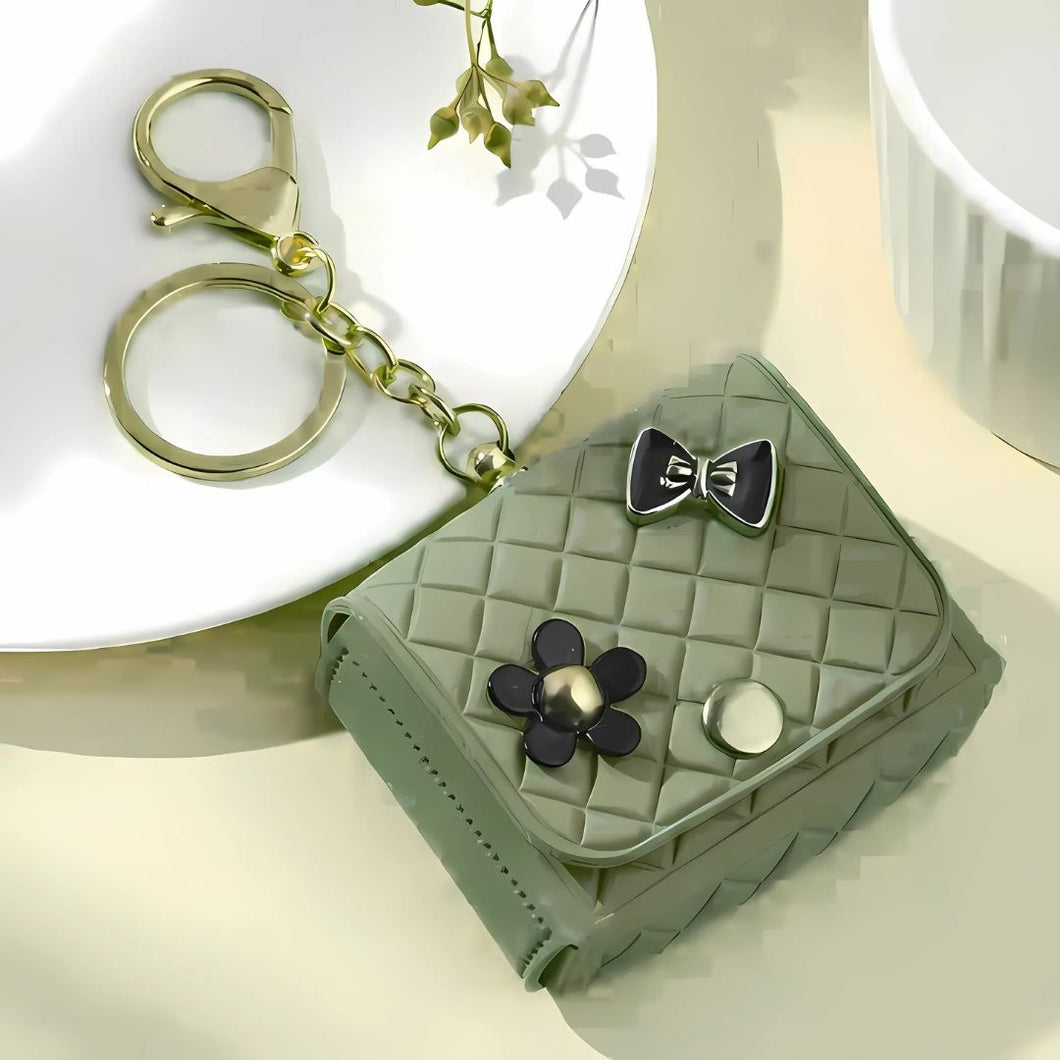 Mini Purse Coin Pouch Keychain - Tinyminymo