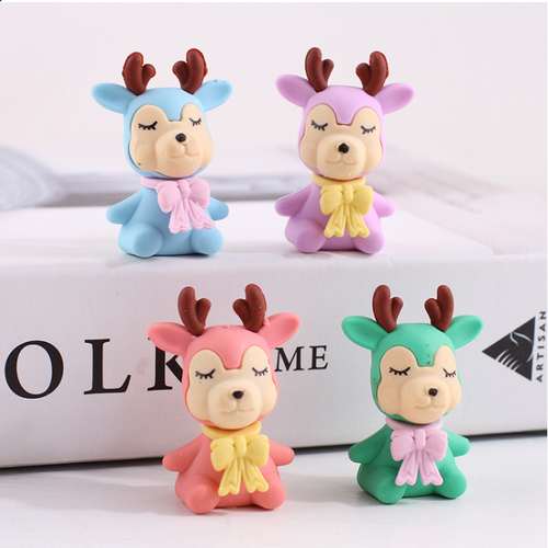 Mini Reindeer Eraser - Tinyminymo