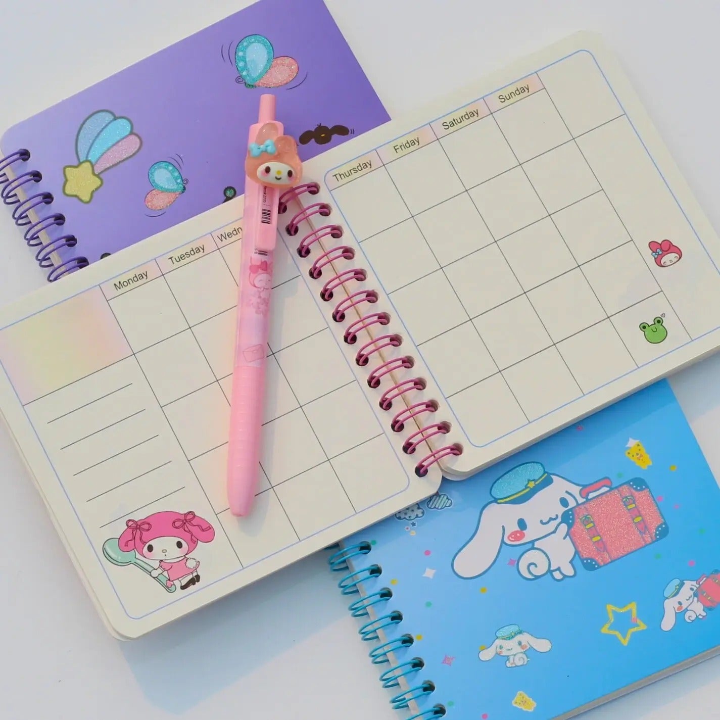 Mini Sanrio Weekly Planner - Tinyminymo