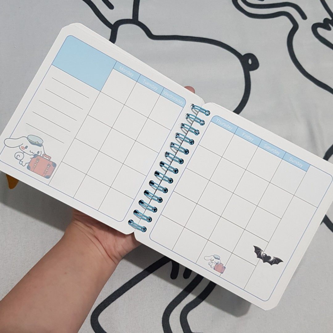 Mini Sanrio Weekly Planner - Tinyminymo