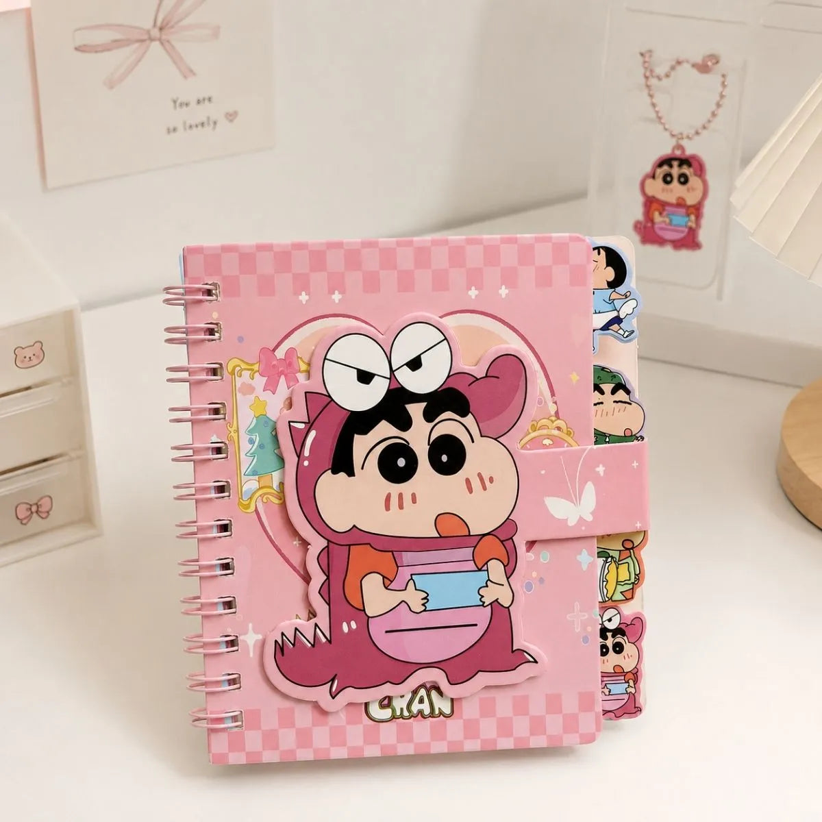 Pink Mini Shin-chan Diary - Tinyminymo