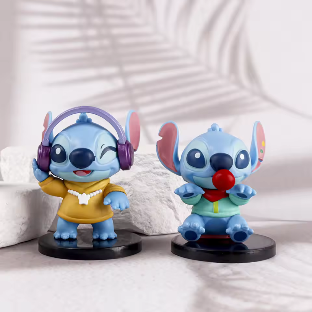 Two Stitch Action Figures - Tinyminymo