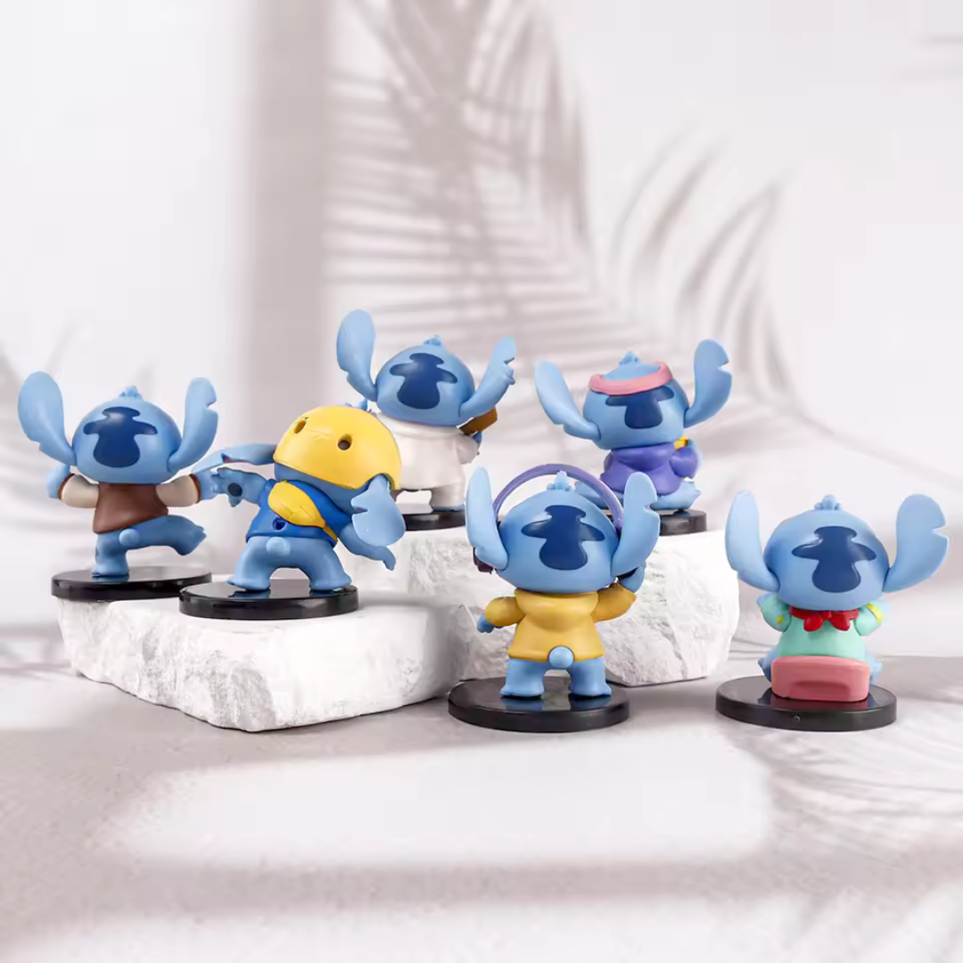 Backside of Mini Stitch Action Figure Collection - Tinyminymo