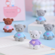 Mini Teddy Eraser - Tinyminymo