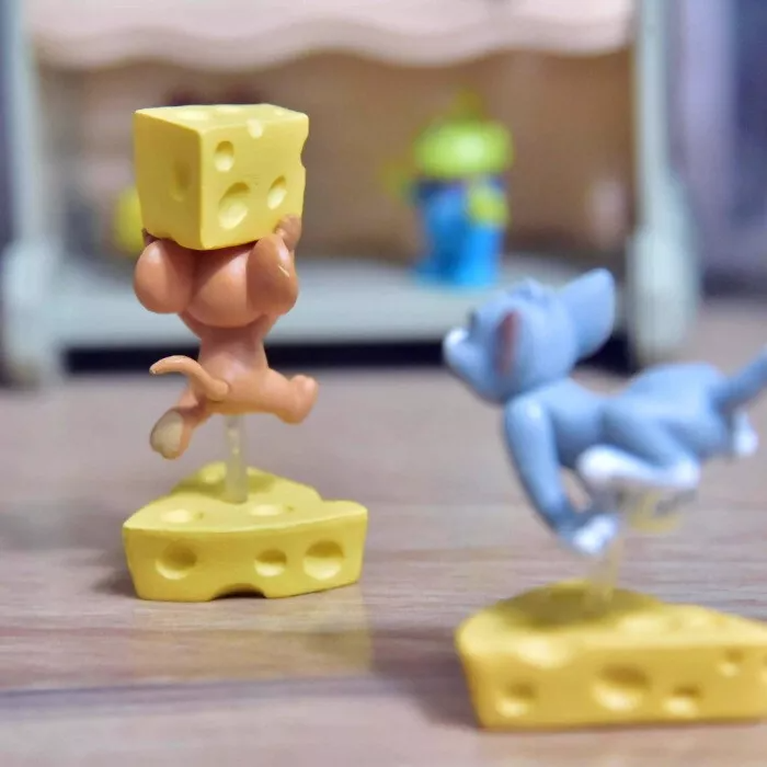 Mini Tom and Jerry Action Figure - Tinyminymo