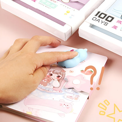 Mini Unicorn Planner with Squishy Toy - Tinyminymo 