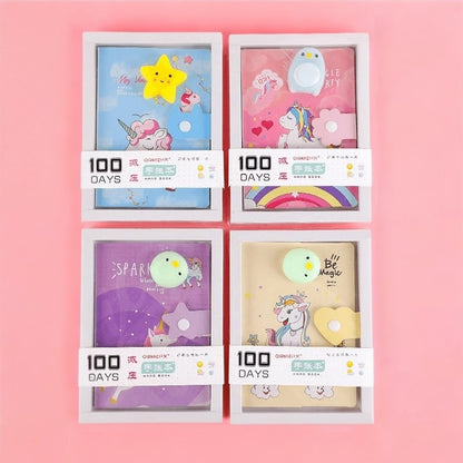 Mini Unicorn Planner with Squishy Toy - Tinyminymo 