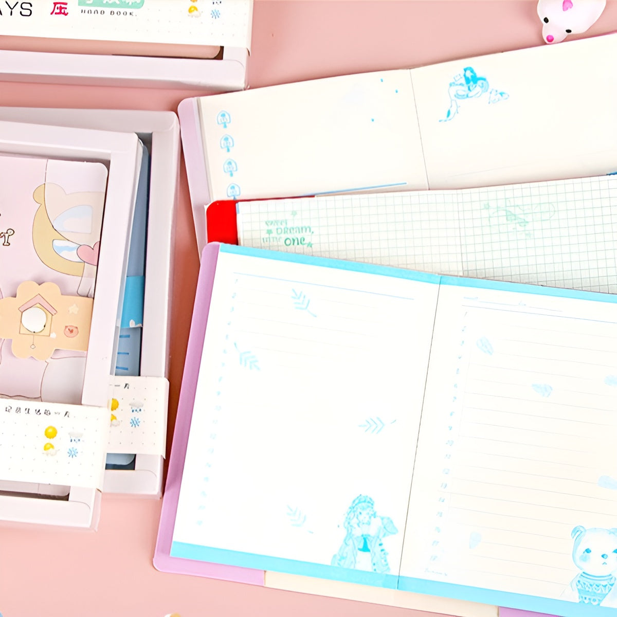 Mini Unicorn Planner with Squishy Toy - Tinyminymo 