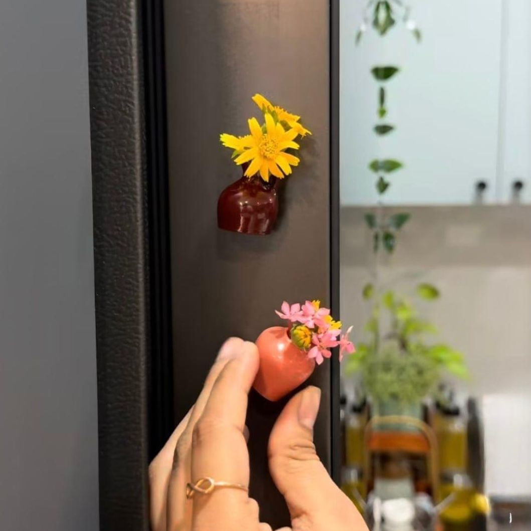 Mini Vase Fridge Magnets - Tinyminymo