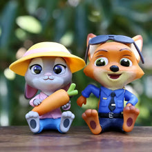 Load image into Gallery viewer, Two Characters of Zootopia Action Figures - Tinyminymo 
