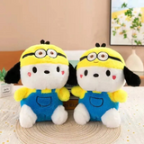 Minion Cosplay Pochacco Plush Toy