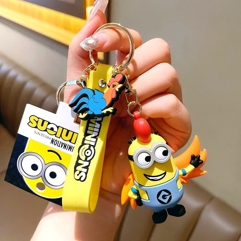 Minion as Animal 3D Keychain - Tinyminymo