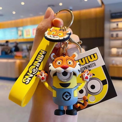 Minion as Animal 3D Keychain - Tinyminymo