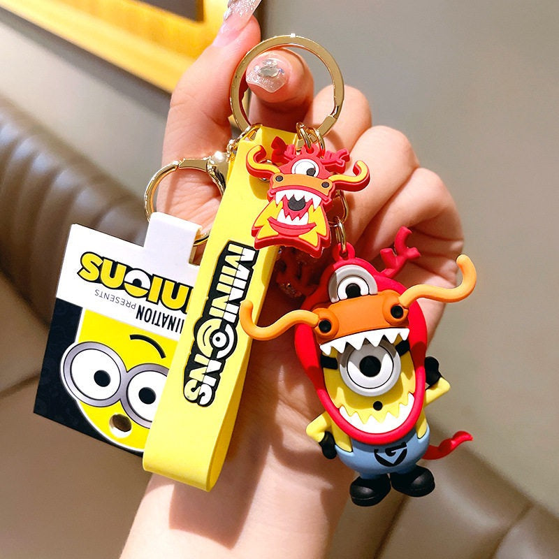 Minion as Animal 3D Keychain - Tinyminymo