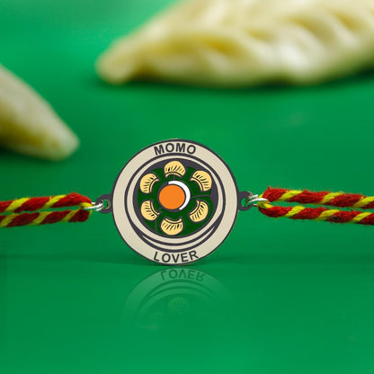 Momo Lover Metal Rakhi - Tinyminymo