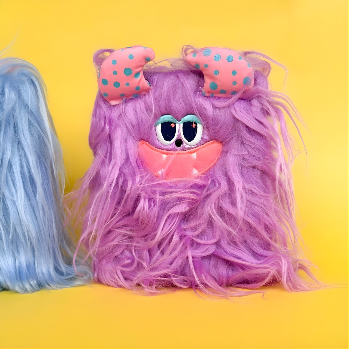 Purple Color Monster Fur Diary - Tinyminymo