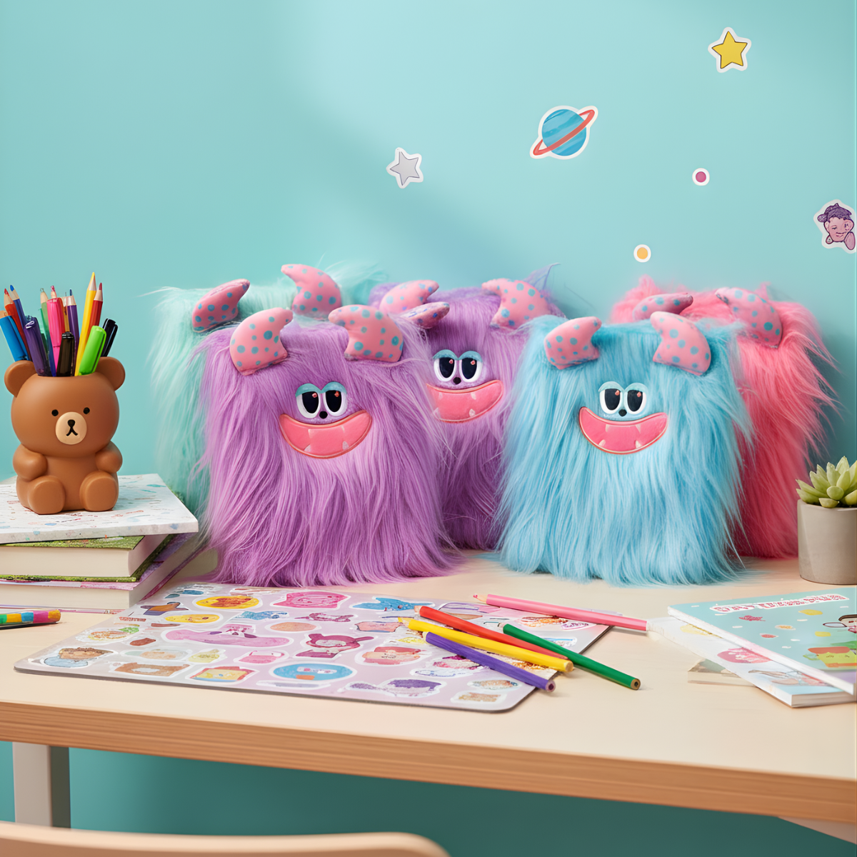 Fluffy Monster Fur Diaries - Tinyminymo