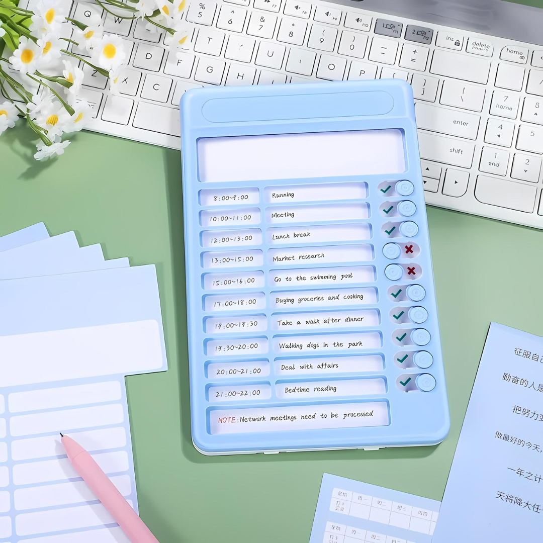 Multifunctional Schedule Tracker - Tinyminymo