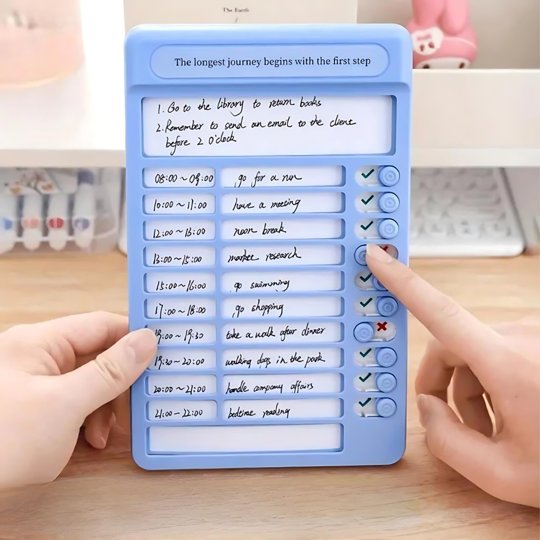 Multifunctional Schedule Tracker - Tinyminymo