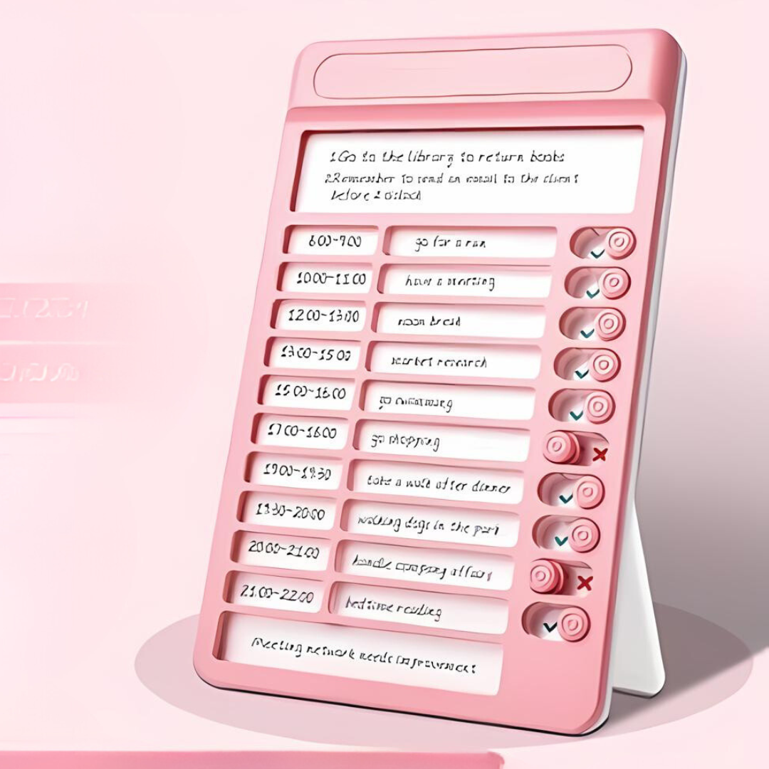 Multifunctional Schedule Tracker - Tinyminymo