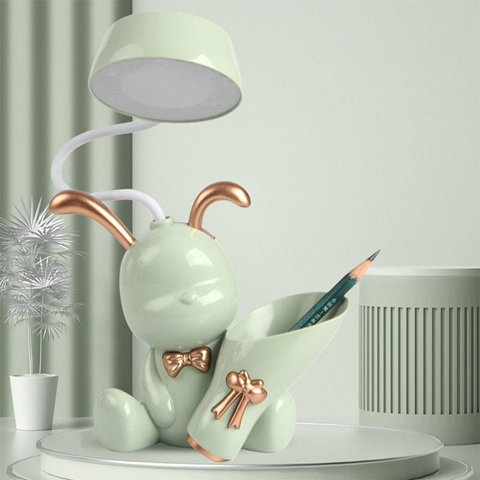 Multifunctional Teddy with Bouquet LED Desk Lamp - Tinyminymo