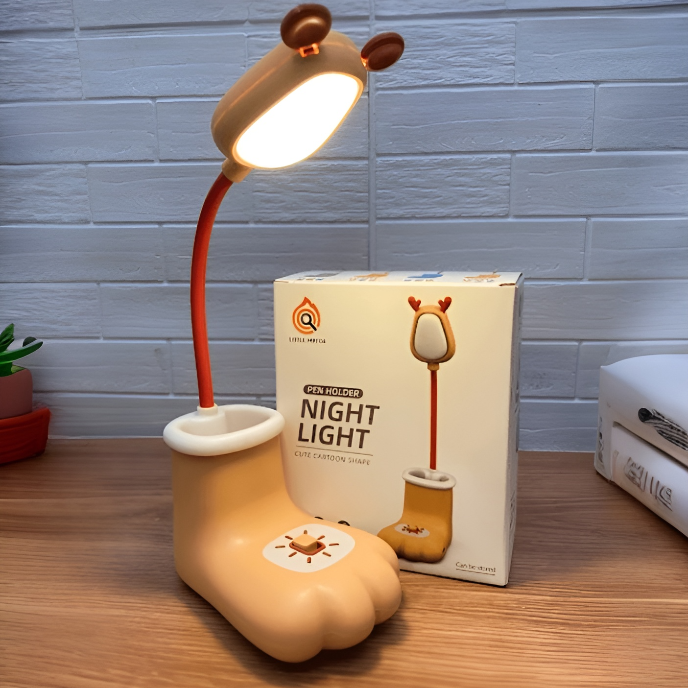 Multipurpose Bear Paw LED Desk Lamp - Tinyminymo