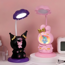 Load image into Gallery viewer, Multipurpose Kuromi LED Desk Lamp - Tinyminymo
