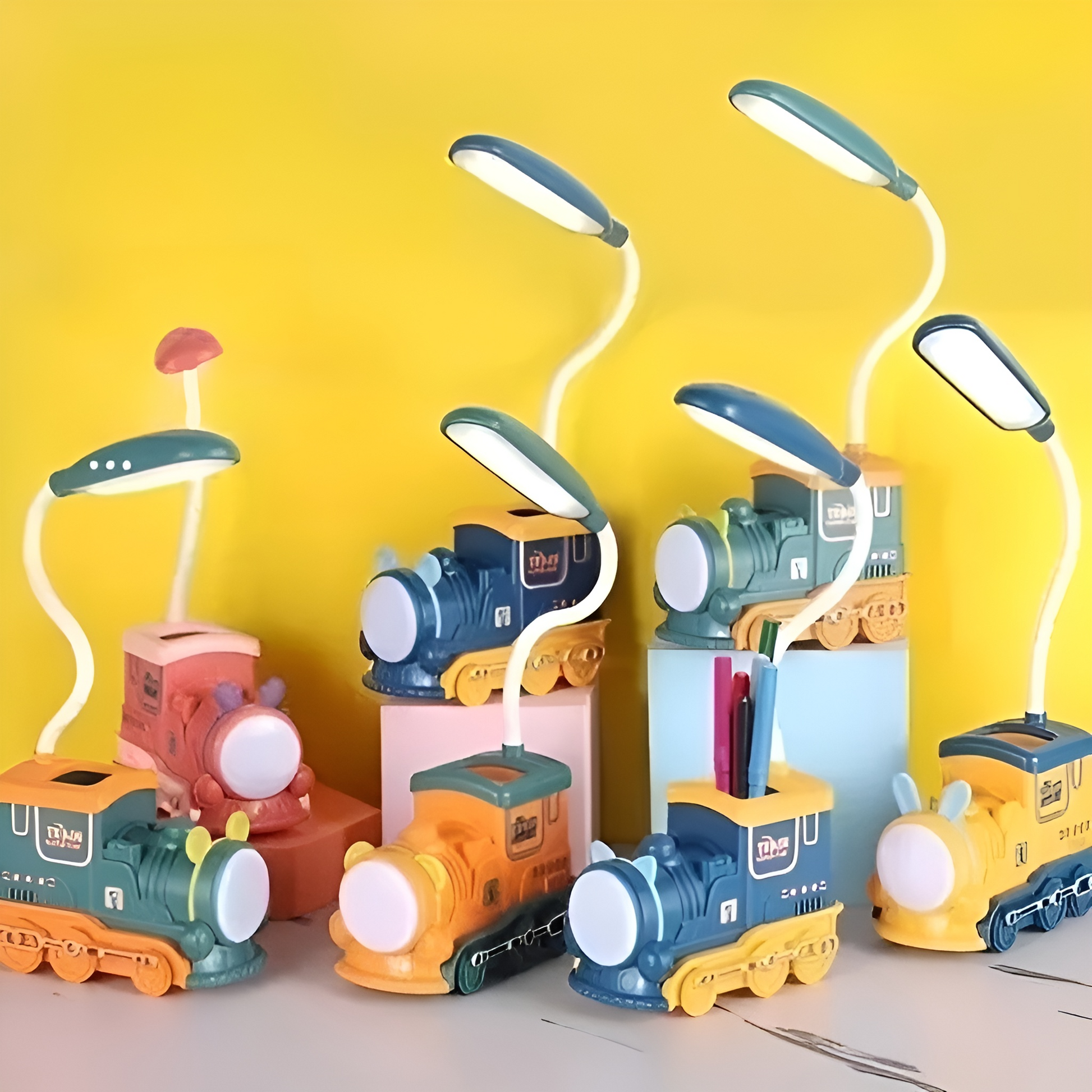 Multipurpose Train LED Desk Lamp - Tinyminymo